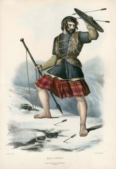 Mac Innes, da The Clans of the Scottish Highlands, pub.1845 da Robert Ronald McIan